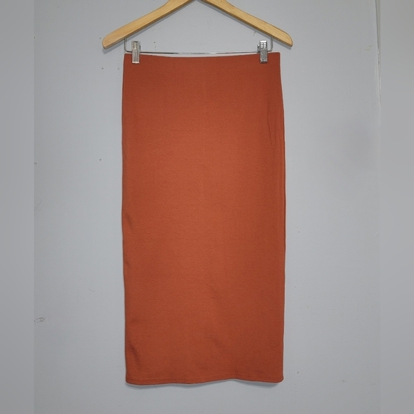 Fabrosanz: Orange Pencil Skirt main image 1